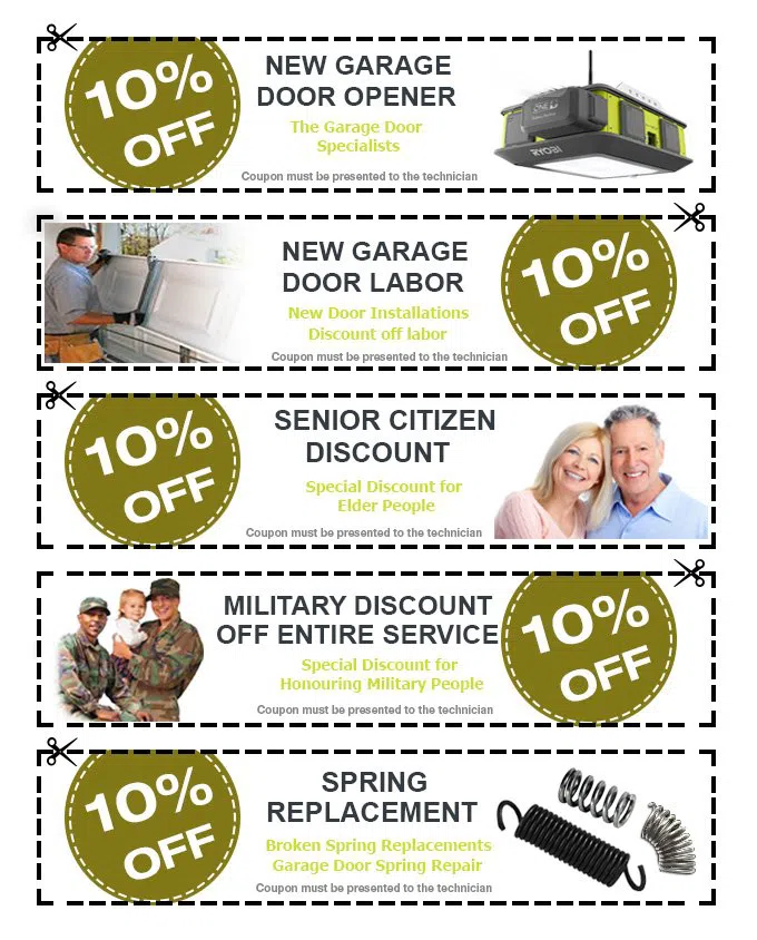 Flat Rock HighTech Garage Door Service Flat Rock, MI 734-404-8245 - Coupons